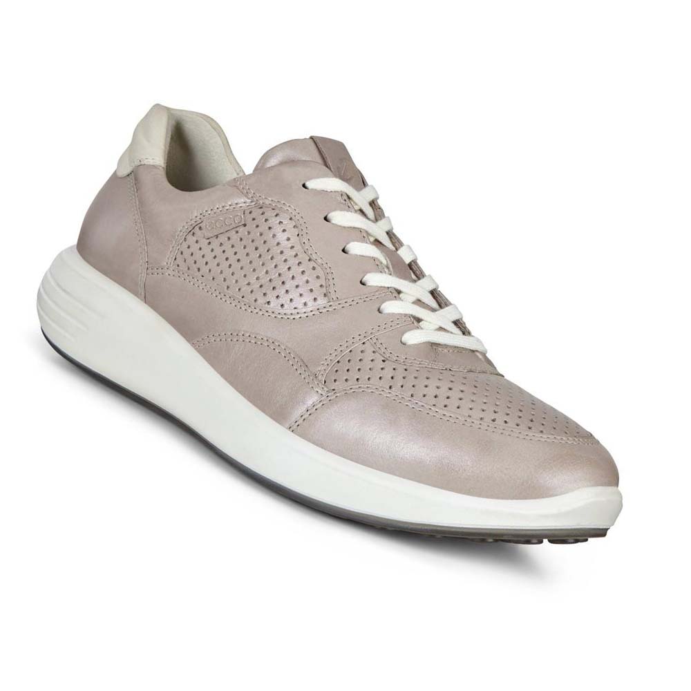 Ecco Soft 7 Runner Sneakers Dam Grå Rosa | SE 241YXF